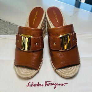 Salvatore Ferragamo Espadrille Wedge